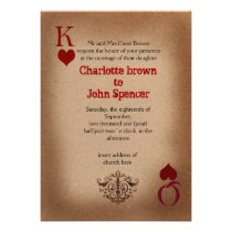 urban vegas wedding invitation