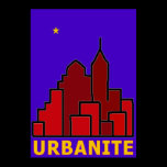"UrbaNITE" Print by Artist Alexander Aristotle posters