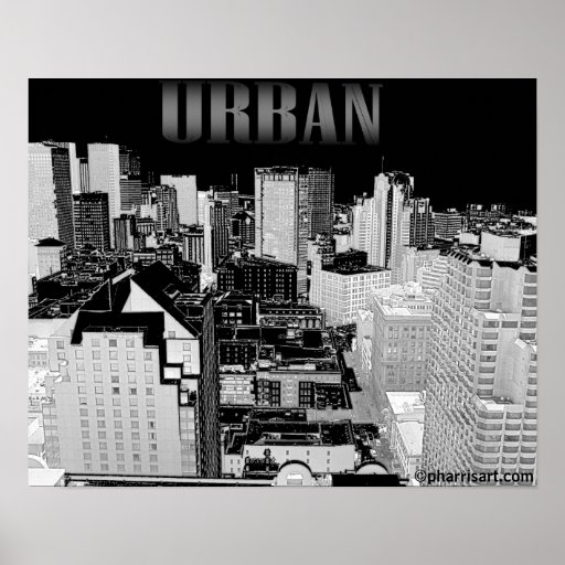 Urbanscape (West) Print