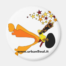 urbanSou -l funk-go Refrigerator Magnets