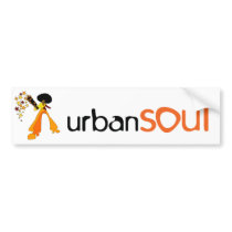 urbanSoul funk-go Bumper Sticker