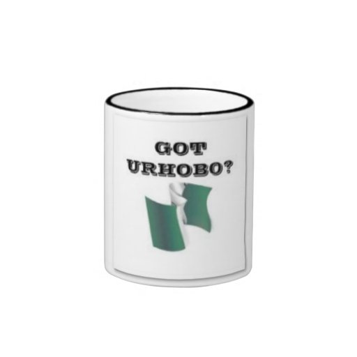 Urhobo Map Nigeria teacup Coffee Mug