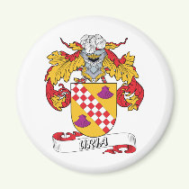 Uria Family Crest Magnet