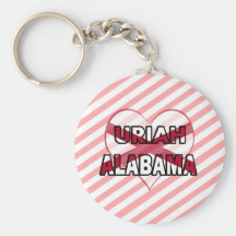 Uriah, Alabama Key Chain
