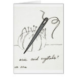 Uric Acid Crystals card