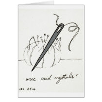 Uric Acid Crystals card