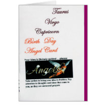 Uriel Zodiac Birth Card by djtmk08 Uriel Zodiac Birth Card
