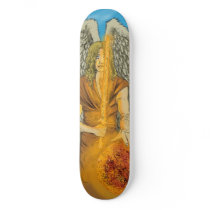 Uriel's fire Skateboard by tarot_reading_site Uriel's fire Skateboard
