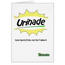 Urinade Greeting Card by Owner_Yomono Urinade Greeting Card