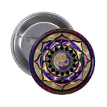 UROCK! Surprise Mandala Pinback Buttons
