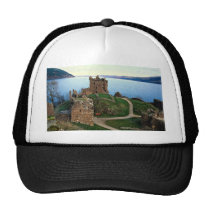 Urquhart Castle, Loch Ness, Scotland hats