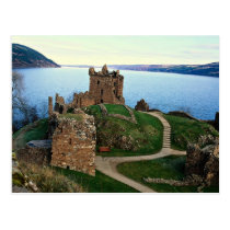 Urquhart Castle, Loch Ness, Scotland postcards