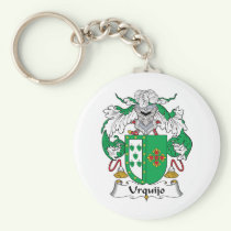 Urquijo Family Crest Keychain
