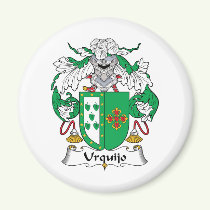 Urquijo Family Crest Magnet