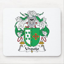 Urquijo Family Crest Mousepad