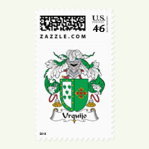Urquijo Family Crest Stamps