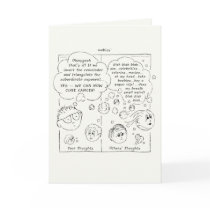 URTHOUGHTS Greetings Card
