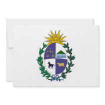 Uruguay Coat of Arms Custom Announcements