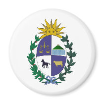 Uruguay coat of arms magnets by sergemayifuila Uruguay coat of arms magnets