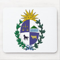 Uruguay coat of arms mousepads by sergemayifuila Uruguay coat of arms mousepads