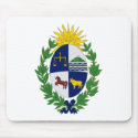 Uruguay Coat of Arms Mousepad