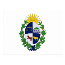 Uruguay Coat of Arms Postcard postcards