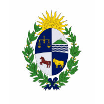 Uruguay Coat of Arms T-shirt by FlagTshirts Uruguay Coat of Arms T-shirt