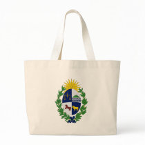 Uruguay Coat of Arms Tote Bag by FlagTshirts Uruguay Coat of Arms Tote Bag
