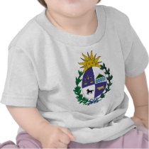 Uruguay coat of arms t-shirts by sergemayifuila Uruguay coat of arms t-shirts