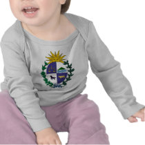 Uruguay coat of arms t-shirts by sergemayifuila Uruguay coat of arms t-shirts