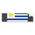 Uruguay Flag bumper stickers by coolcountry Uruguay Flag bumper stickers