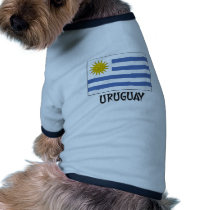 Uruguay Flag pet clothing by flagshirt Uruguay Flag pet clothing