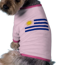 Uruguay Flag pet clothing by coolcountry Uruguay Flag pet clothing