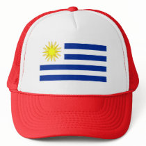 Uruguay Flag hats
