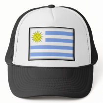Uruguay Flag hats