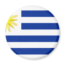 Uruguay Flag magnets