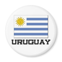 Uruguay Flag magnets