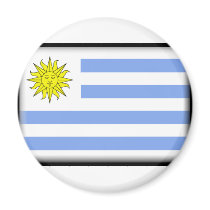 Uruguay Flag magnets
