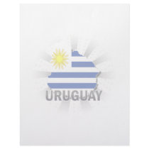 Uruguay Flag Map 2.0 Letterhead Design