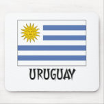 Uruguay Flag Mouse Pads
