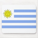 Uruguay Flag Mousepad