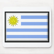 Uruguay Flag mousepads by jacinto888 Uruguay Flag mousepads