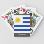 Uruguay Flag Playing Cards