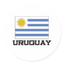 Uruguay Flag stickers