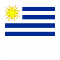 Uruguay Flag t-shirts by coolcountry Uruguay Flag t-shirts