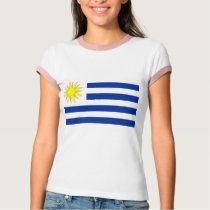 Uruguay Flag t-shirts by coolcountry Uruguay Flag t-shirts