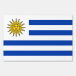 Uruguay Flag Yard Sign