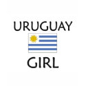 URUGUAY GIRL t-shirts by flagshirt URUGUAY GIRL t-shirts