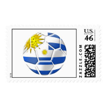 Uruguay La Celeste Uruguayan soccer fans gifts Stamps