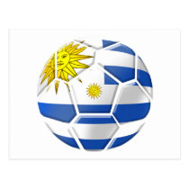 Uruguay La Celeste Uruguayan soccer fans gifts postcards
